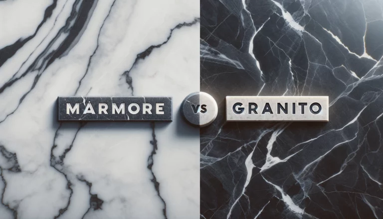 Qual é a diferença entre mármore e granito